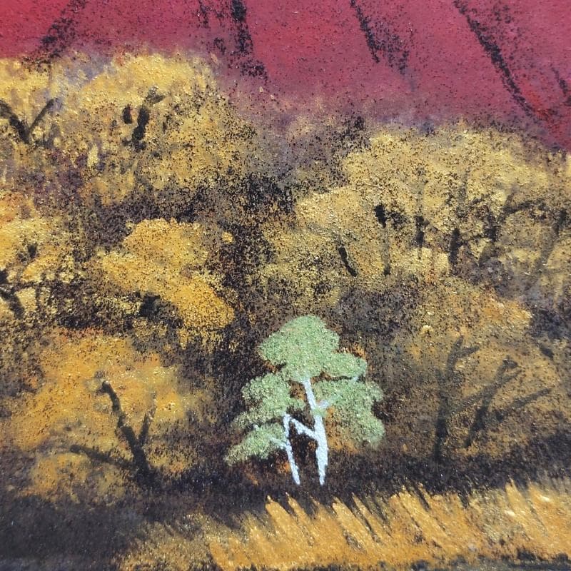 ☆佐藤昭三☆「赤富士」日本画 SMサイズ - メルカリ