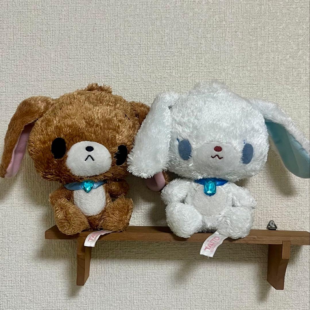シュガーバニーズ くろうさ あおみみうさ セット クリアアクセサリー