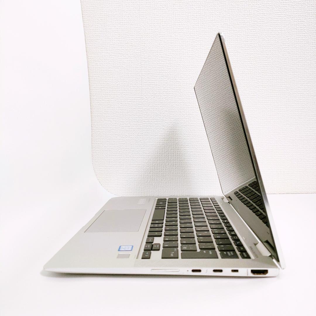 タッチパネル✨️2in1/第8世代i5/HP/SSD/カメラ付きノートパソコン