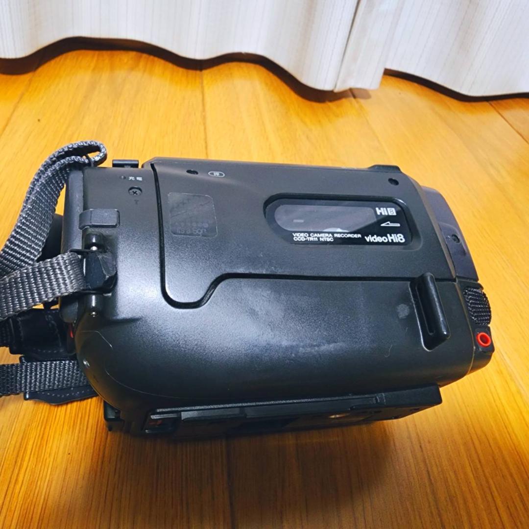 【動作確認済】SONY 高画質 Hi8 ビデオカメラ CCD-TR11 説明書付