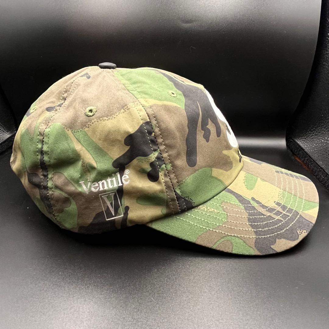 Supreme S Logo 6-Panel 迷彩 ウッドランドカモ キャップ
