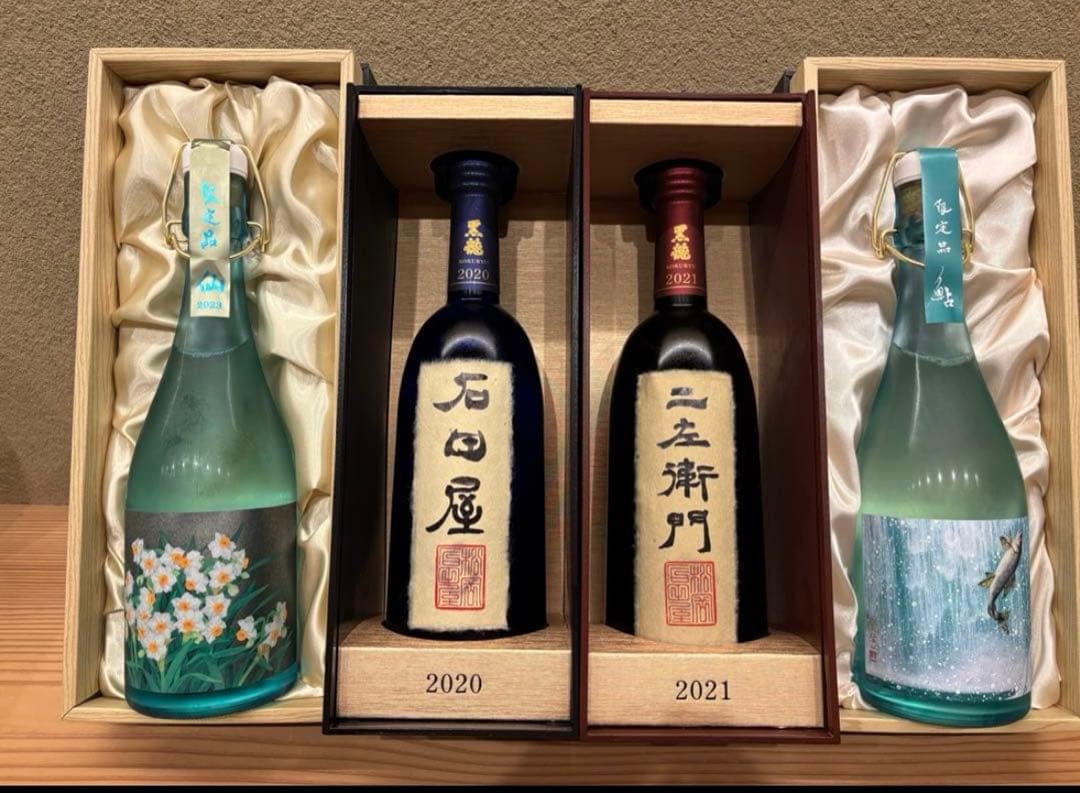 ‼️完全未開封‼️黒龍　石田屋シリーズ4種 黒龍 【年1回発売2025年11月製／最新】黒龍 石田屋【純米大吟醸】720ml