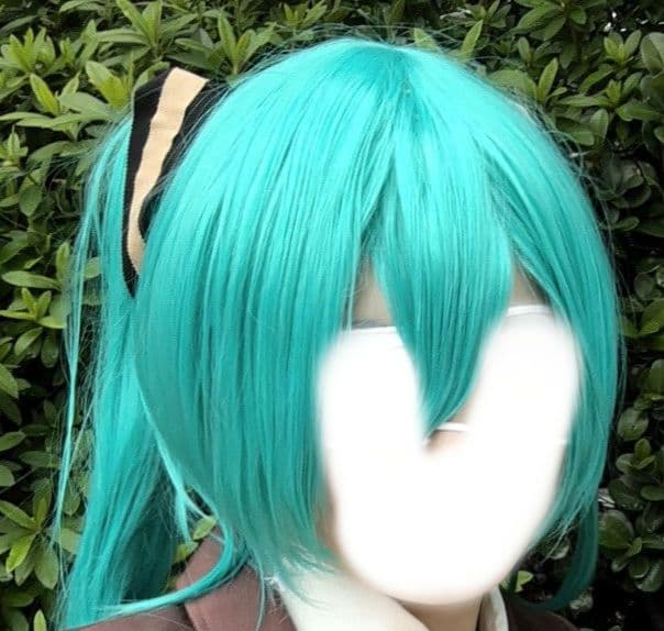 日本舞踊使用カツラ4 日本髪かつら(舞踊、演劇用)人毛、収納ケース