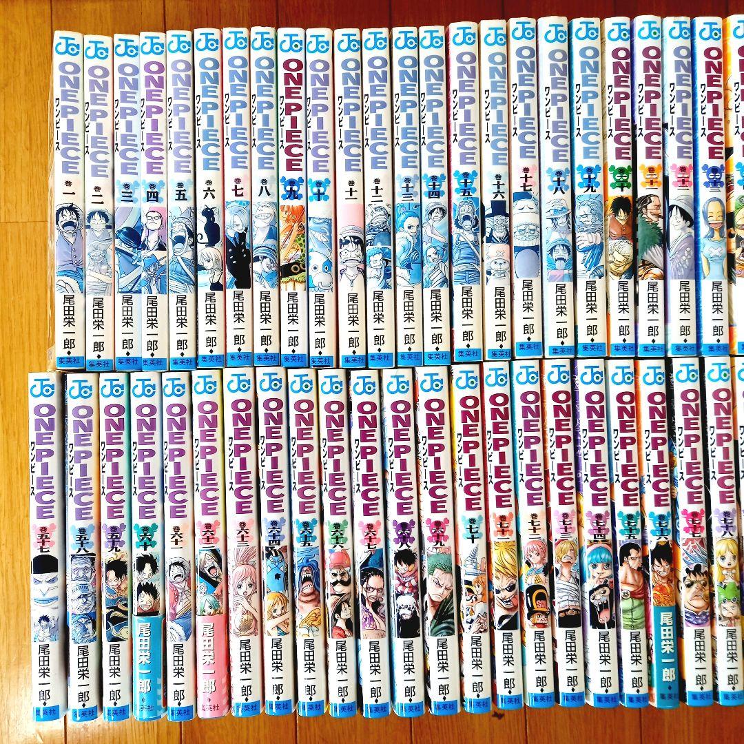 【寝不足注意】ONEPIECE 1-113巻全巻セット ほぼ初版 帯30枚