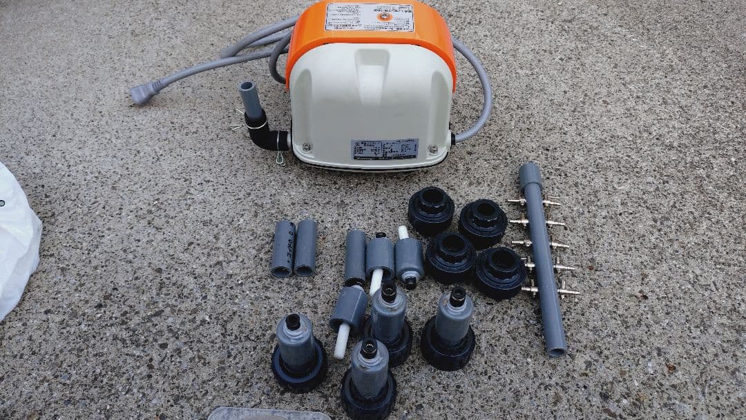 安永ブロアポンプAP-40P 分岐栓つき。オマケあり。 - メルカリ