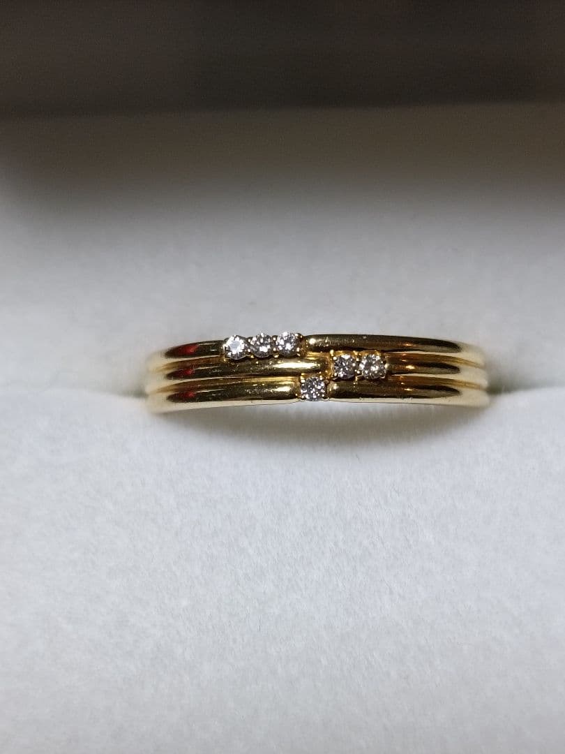 オレフィーチェ　ウィステリアリング　指輪　現行品　K18 ダイヤモンド