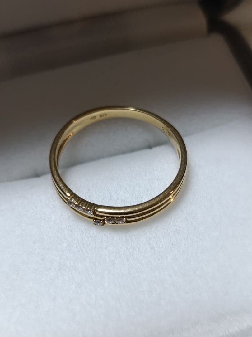 オレフィーチェ　ウィステリアリング　指輪　現行品　K18 ダイヤモンド