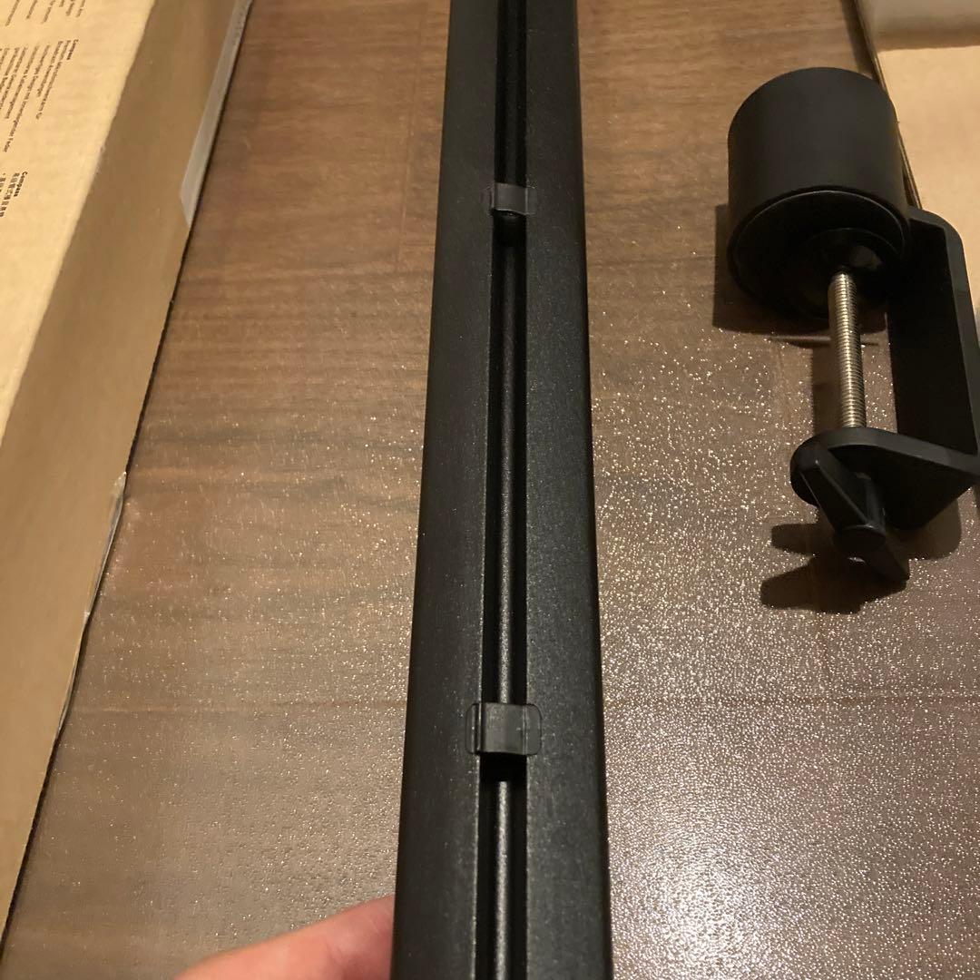 Blue マイクアーム コンパス　ブラック 調整可能