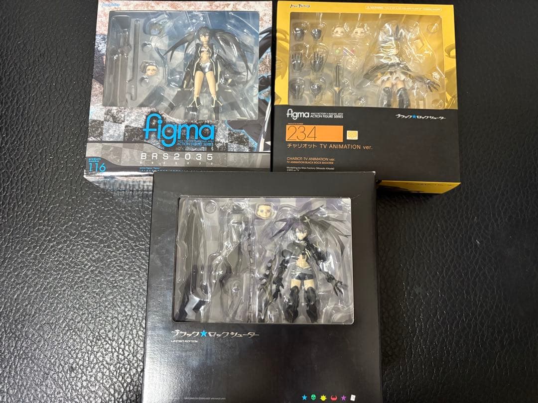 ブラックロックシューター figma 9体まとめ