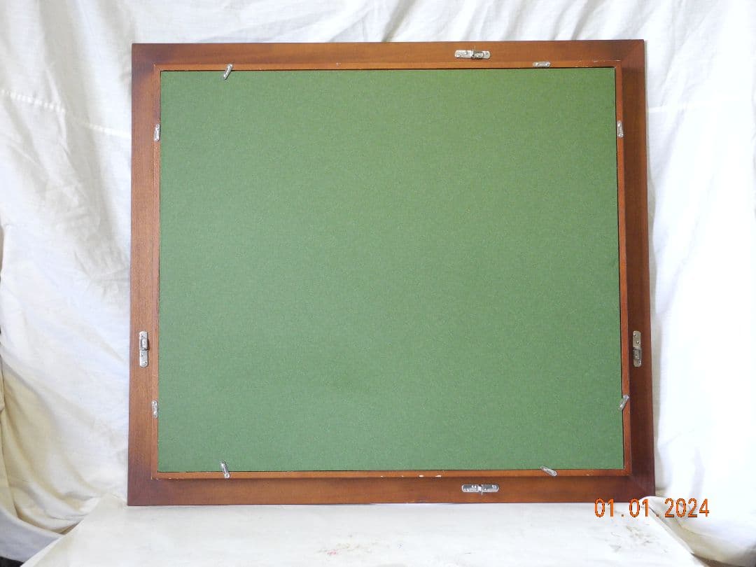 油絵スペインの田舎風景