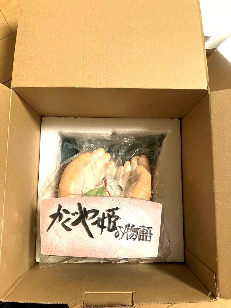 <非売品>スタジオジブリ　かぐや姫の物語　フィギュアオブジェ　高畑勲　宮崎駿