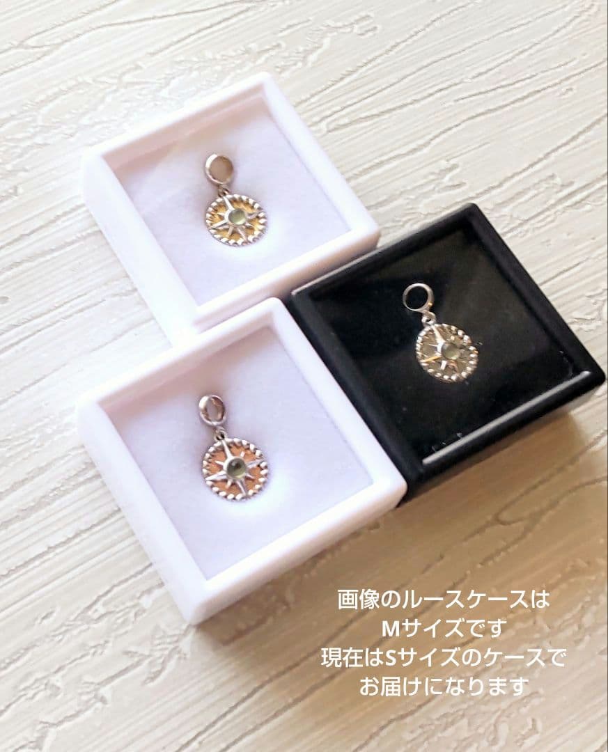 レア☆モルダバイト メテオライト シルバーカラー ネックレストップ