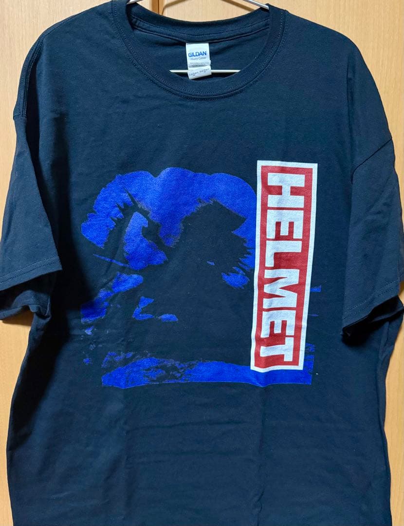 HELMET MEANTIME Tシャツ ② XL 黒 ヘルメット - メルカリ