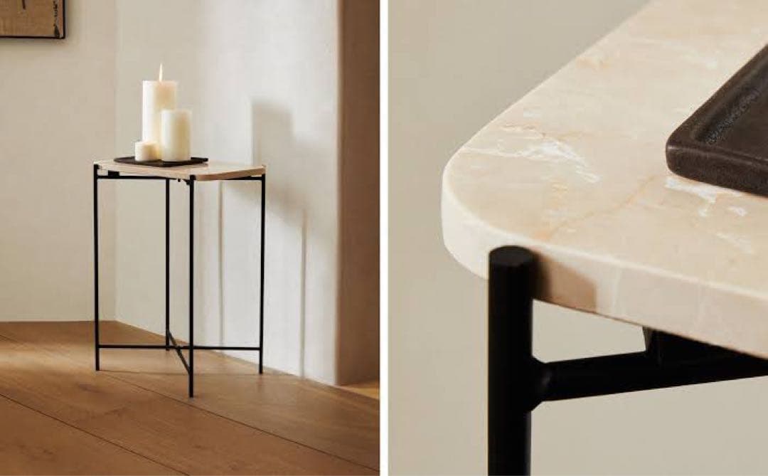 ZARA HOME⭐︎大理石 サイドテーブル