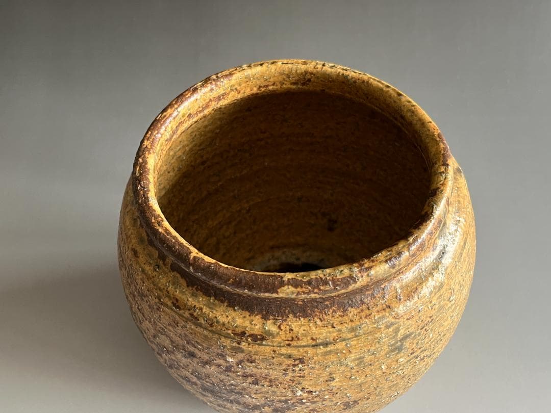 出雲焼 11代長岡空権 黄いらぼ 水指 而妙斎書付 茶道具 表千家 - メルカリ