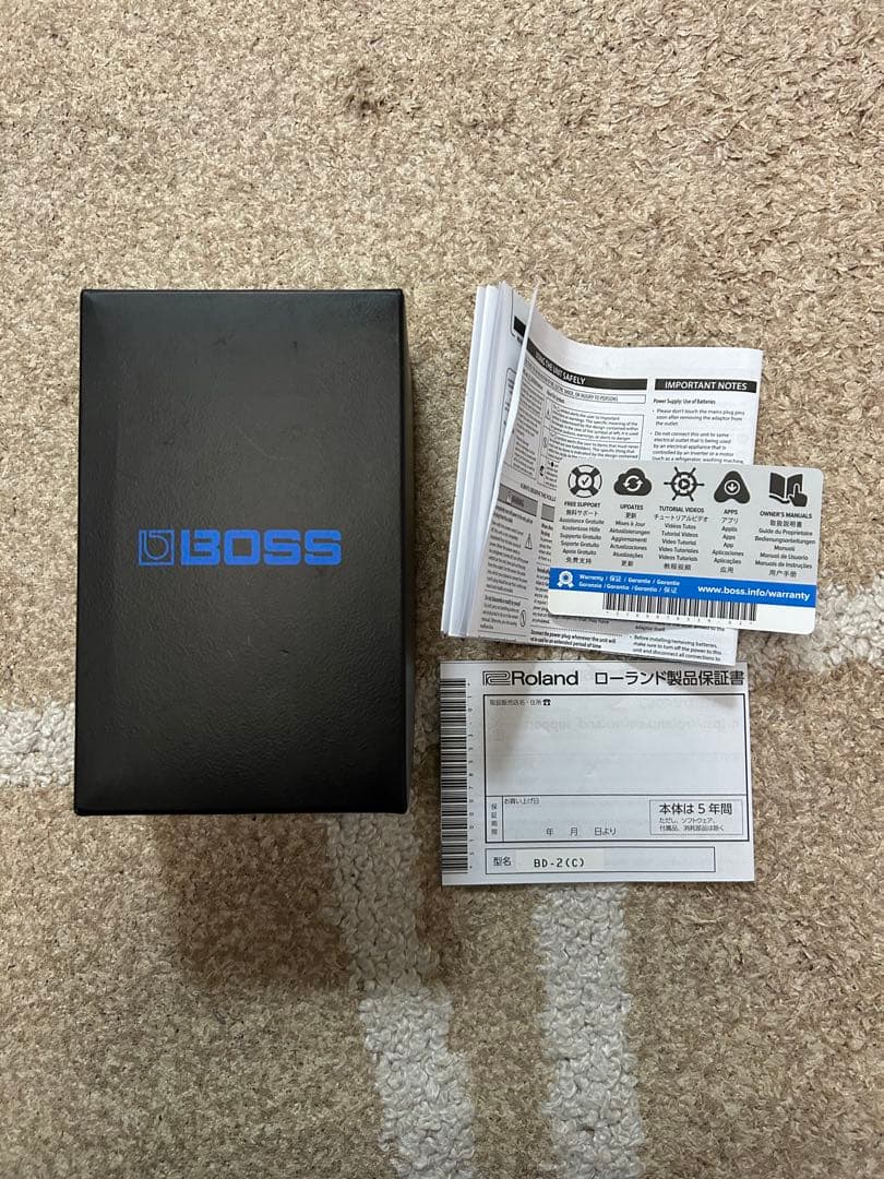 Blues D 美品 箱・説明書あり