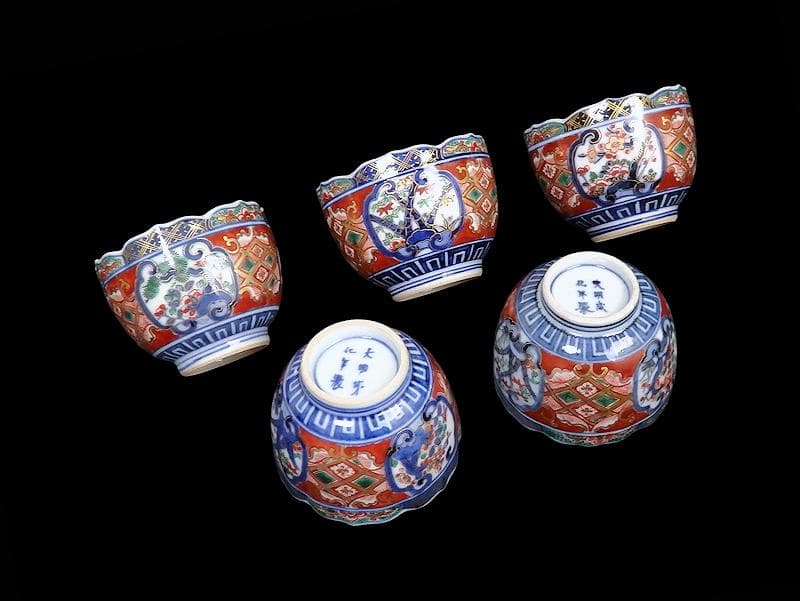 89 セール 皿 錦 色絵 桃伊万里 九谷 鍋島 中国 南京 89 セール 皿 錦