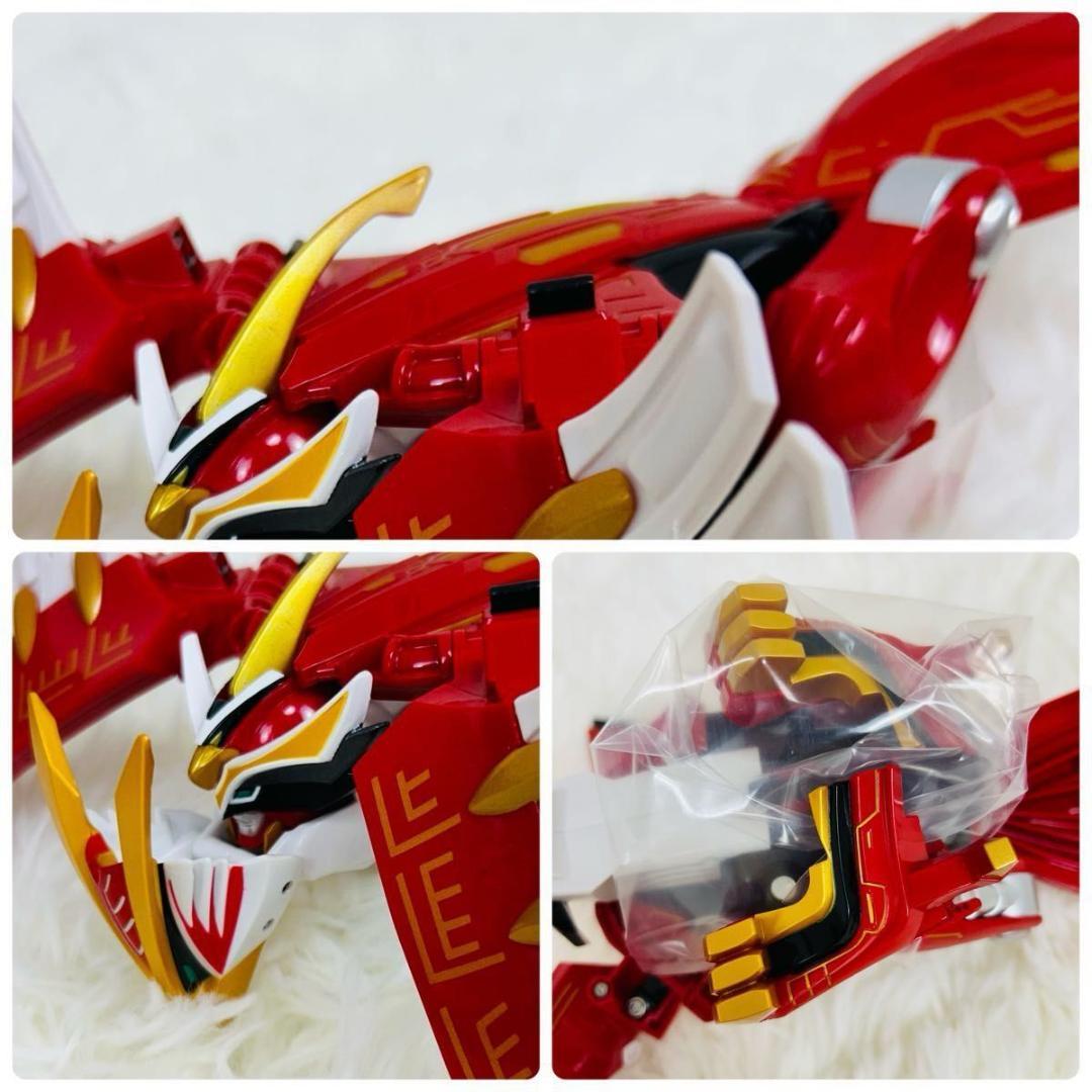 百獣合体DXガオイカロス 百獣戦隊ガオレンジャー ほぼ未使用 美品 バンダイ