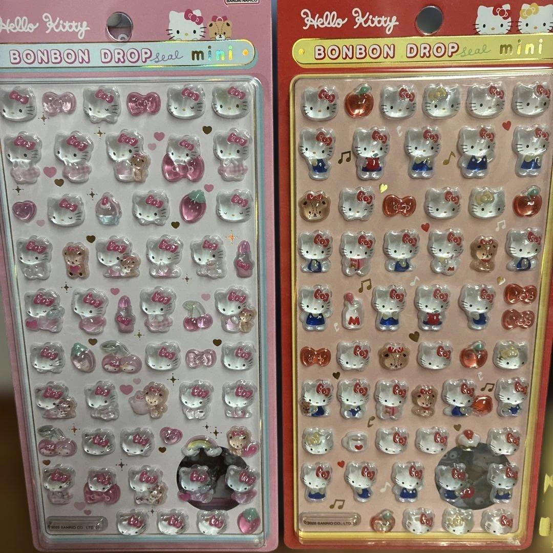 サンリオ ボンボンドロップシール ミニ 8種