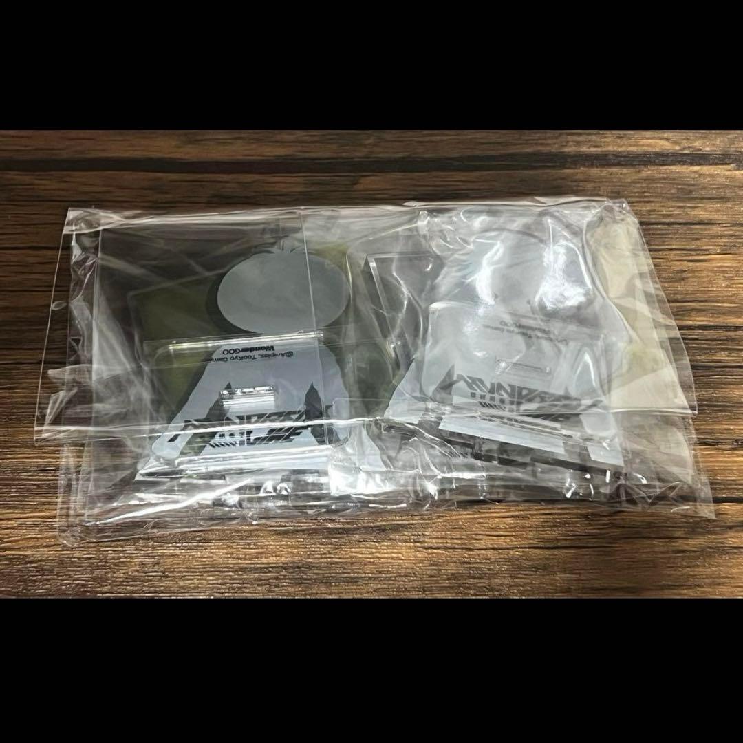 ハンドラ ハンドレッドライン 最終防衛学園 ワングー特典　アクスタコンプセット