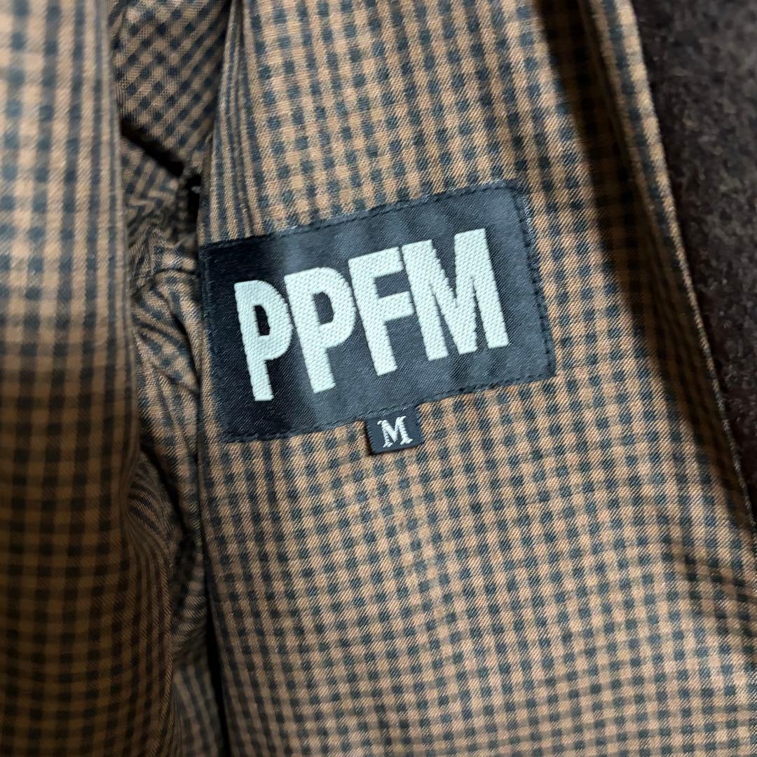 N-618 PPFM ピーピーエフエム　ナポレオンジャケット　M ブラウン