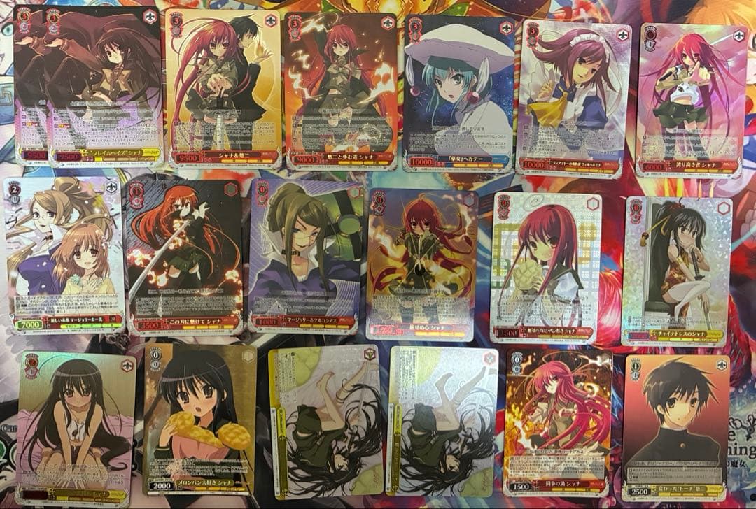 ヴァイスシュヴァルツ 灼眼のシャナ フルホイル SHP デッキ（おまけ付き）