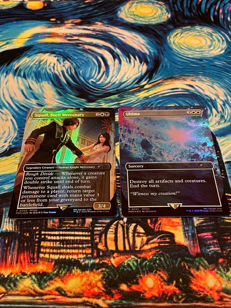 SeeDの傭兵、スコール　古代魔法「アルテマ」　プロモカード