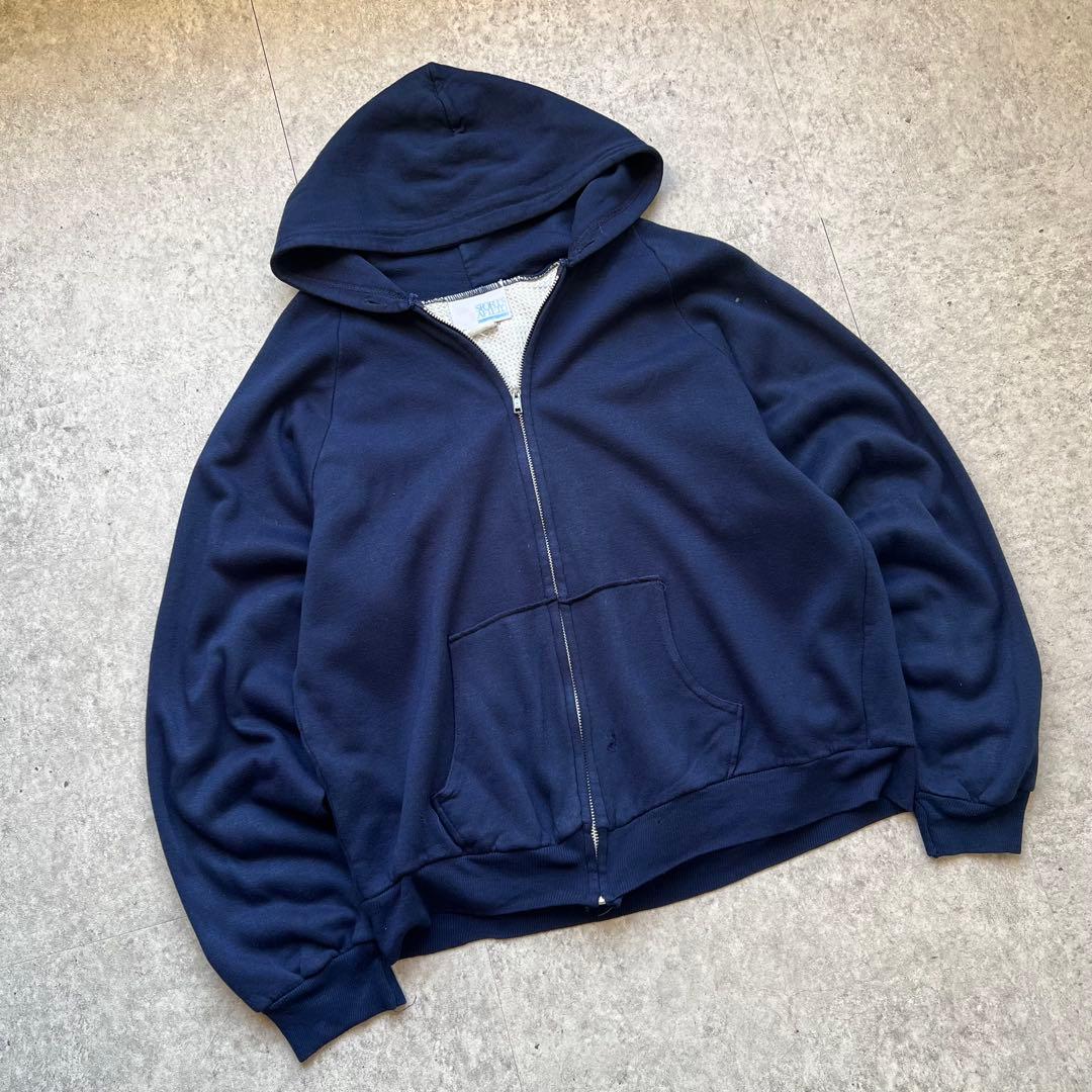 70s80s SPORTS AFLEID 裏サーマル ジップフーディー USA製