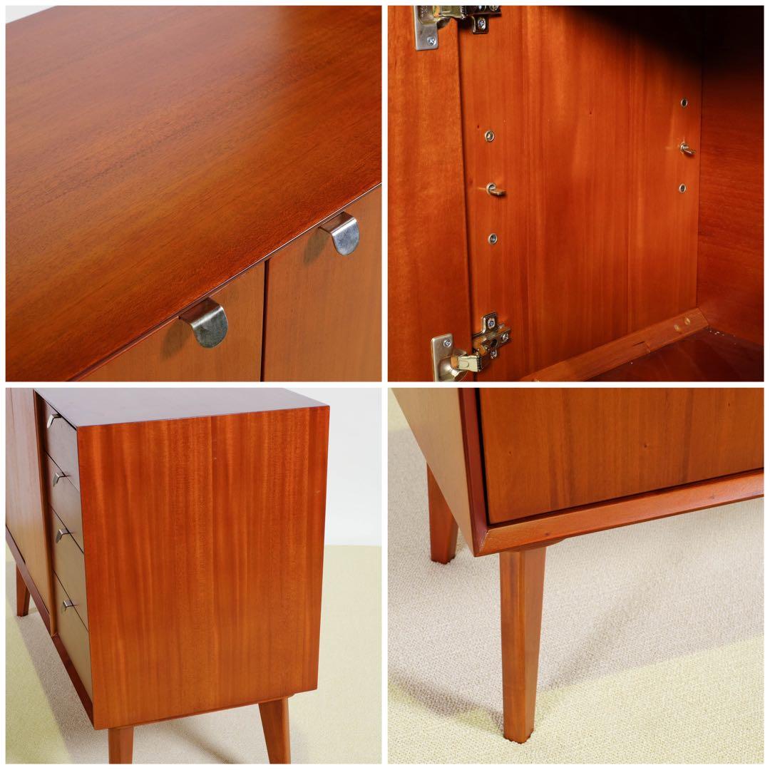 G 新品 北欧 キャビネット リビングボード サイドボード 収納 本棚 書斎