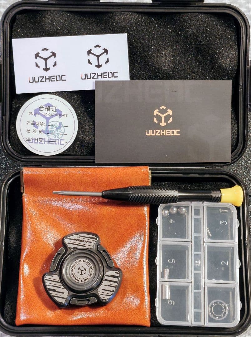 JuzhEDC RADIATION ジルコニウム フィジェットトイ