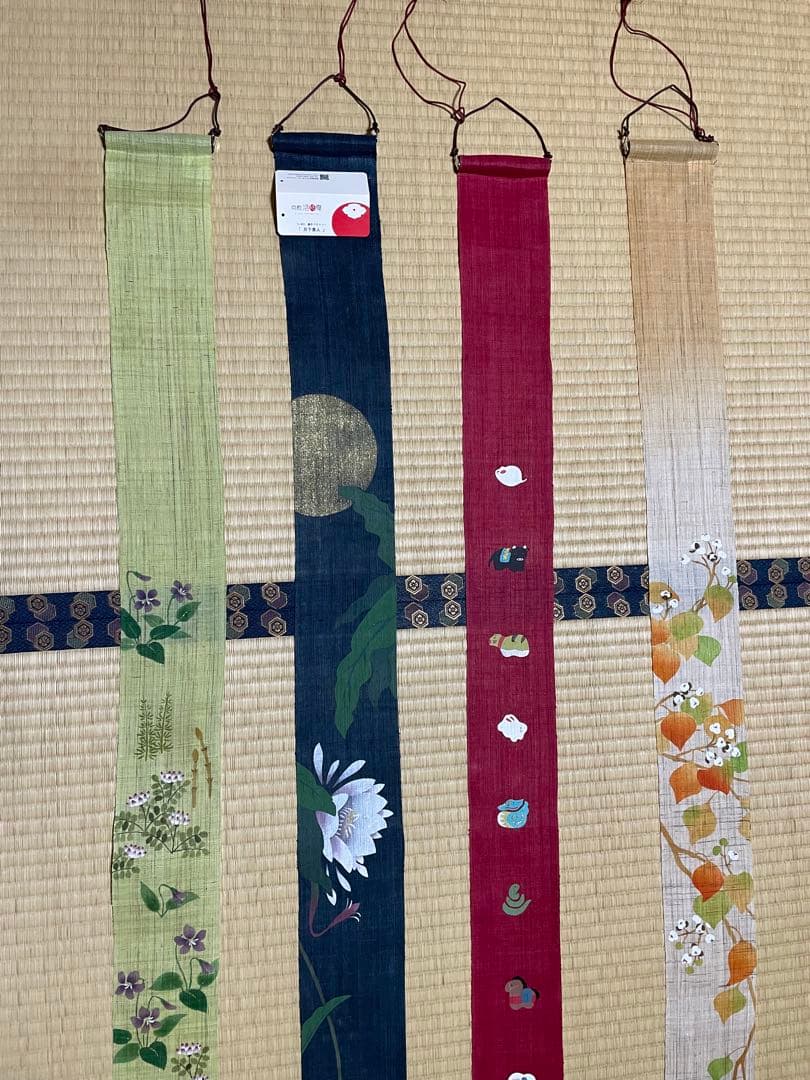 四季　タペストリー　掛け軸