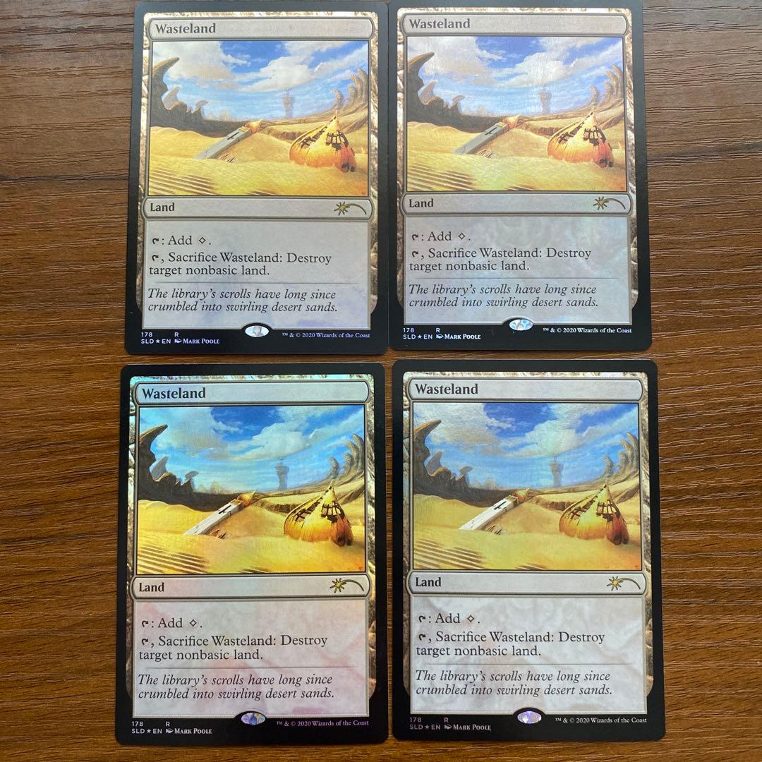 MTG 不毛の大地/Wasteland FOIL