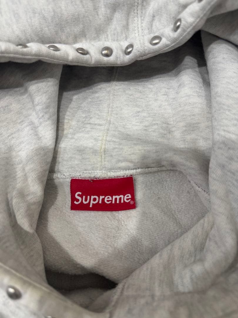 トップス Supreme 18AW Studded Hooded Sweatshirt