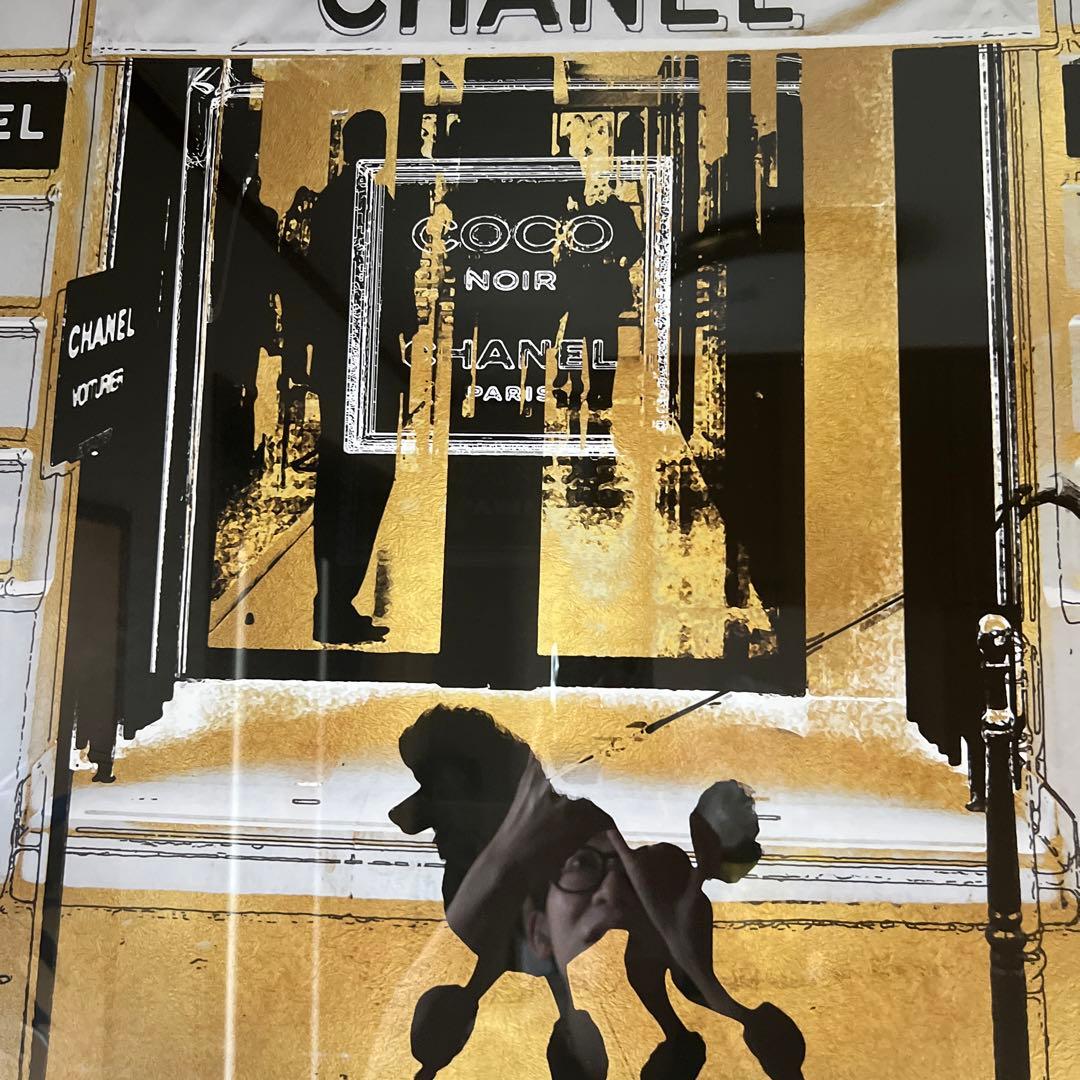 フランフラン CHANEL シャネル ストア アートボード レトロモダン アート