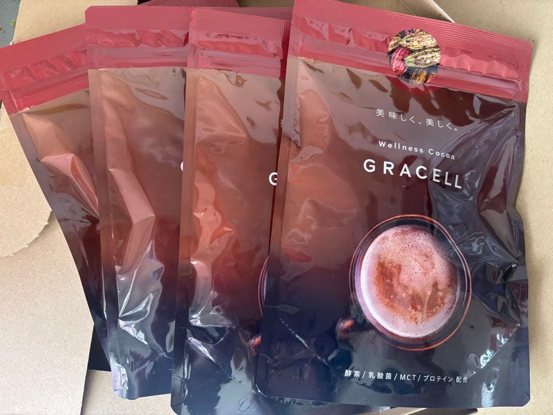 GRACELL グレイセル ウェルネスココア ダイエット 4袋