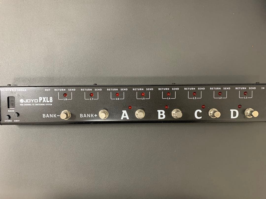 Joyo プログラマブルスイッチャー pxl-8 JOYO PXL8 プログラマブル