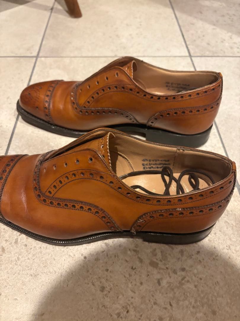 Church’s チャーチ 英国製 UK5.5F（24.5cm相当）