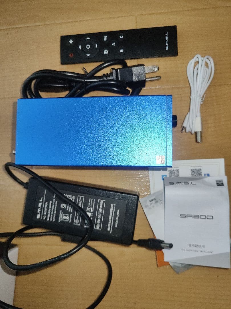 S M S L SA300 デジタルアンプ 青 アンプデジタルアンプ デジタル