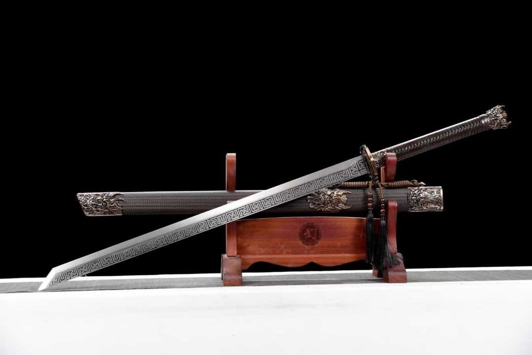 【魔刀を飲む】武具 刀装具 日本刀　模造刀 居合刀 武士道 鑑賞用 美術刀