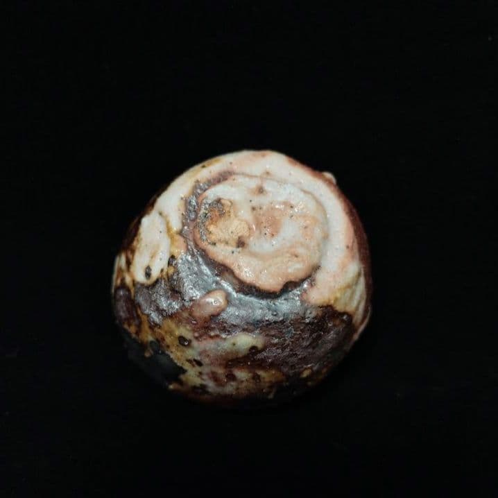 新作 樋口雅之 窯変鼠志野酒呑