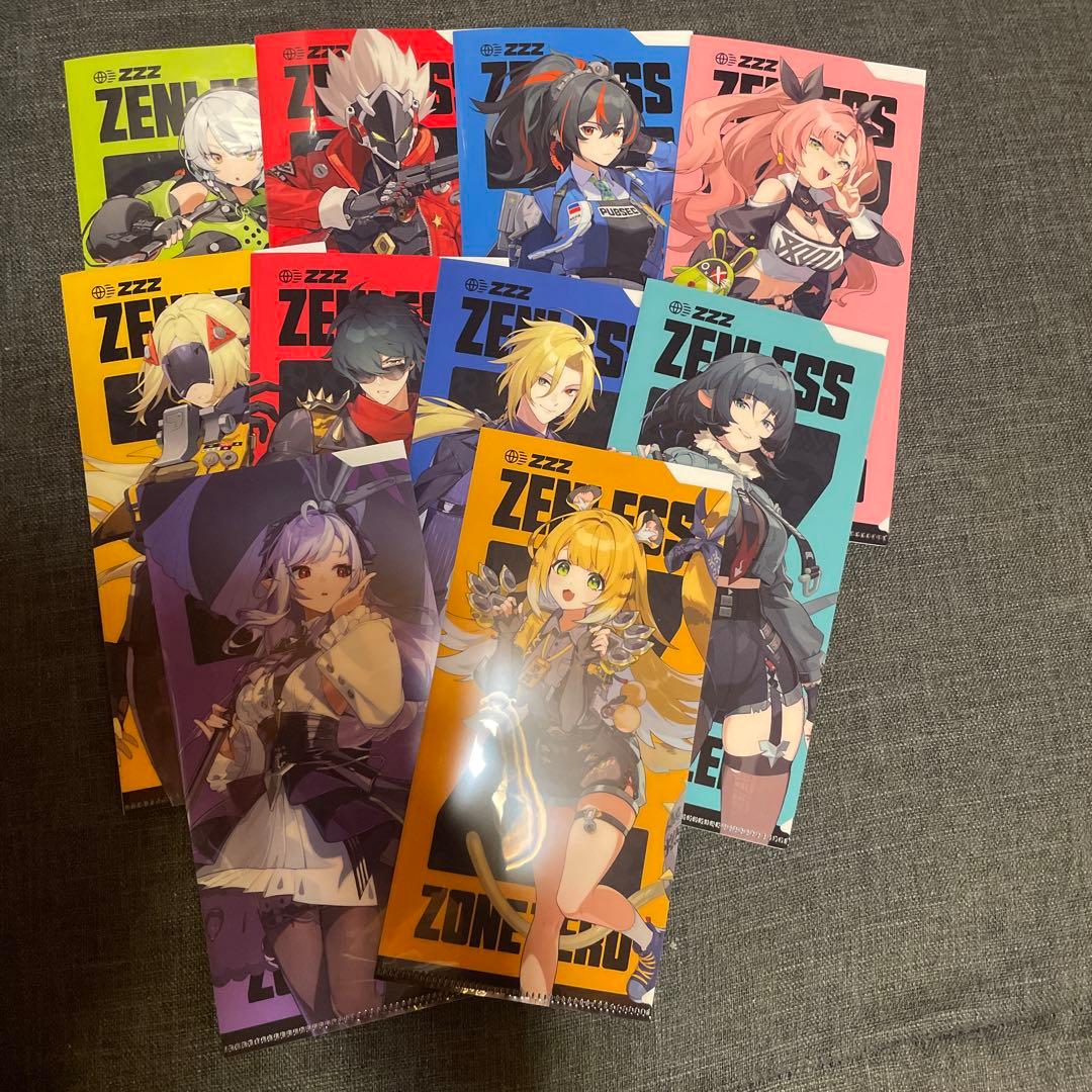 ゼンレスゾーンゼロ ゼンゼロ gigo限定 チケットファイル 全10種セット
