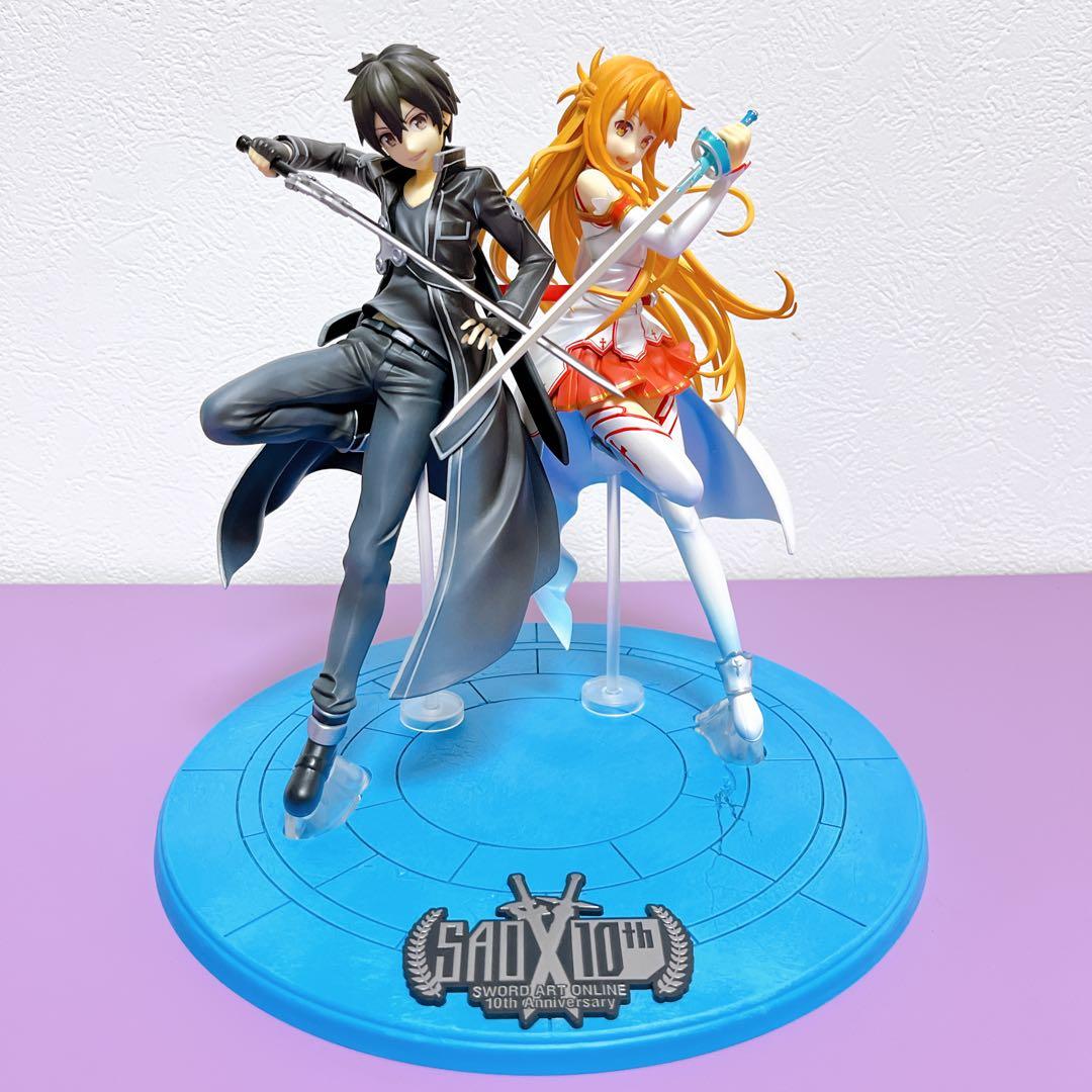 キリト&アスナ SAO 10thAnniversary フィギュア SAOキリト&アスナ