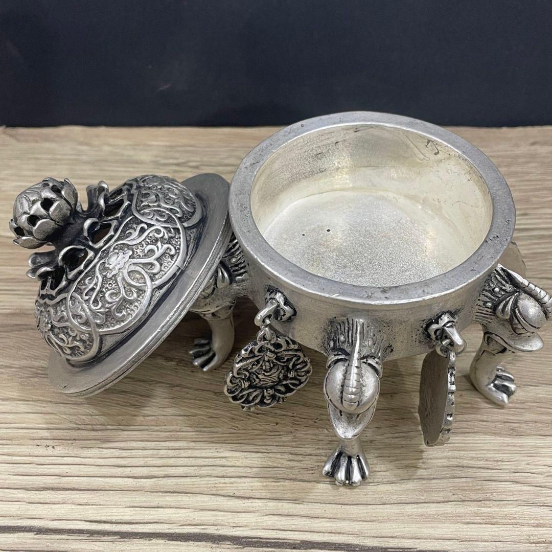 銅細工 薫香炉 香炉 香道具 装飾品 工芸品 美術品 置物