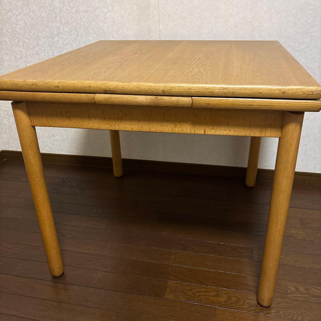 【良品】オールドカリモク ヴィンテージ 伸長式 ダイニングテーブル 希少