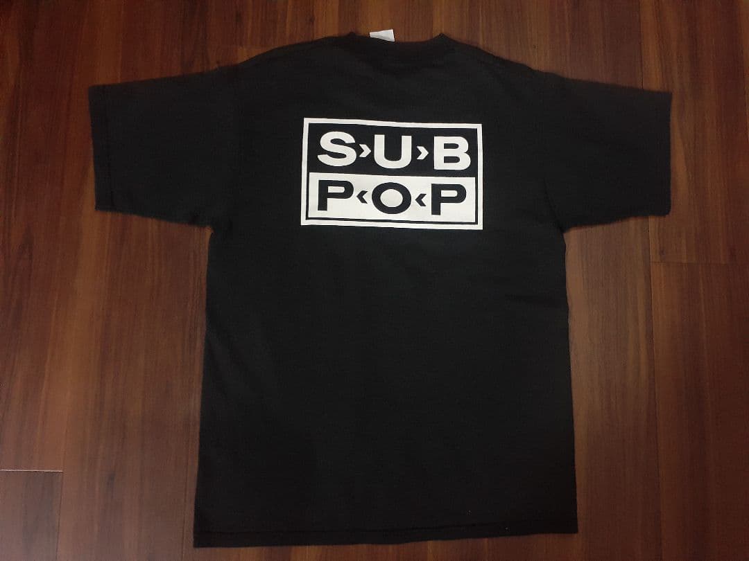 90s vintage SUBPOP WINNER Tシャツ M 黒 古着 - メルカリ