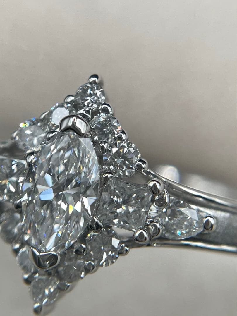 最終交渉可JL240★高級 ダイヤモンド0.6ct リング GIAコピー付