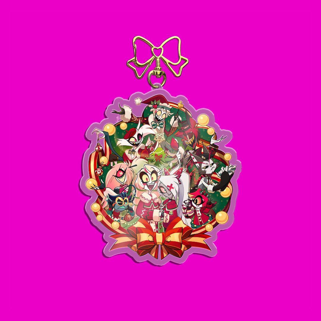 ハズビンホテル 海外公式ショップ クリスマス 2025 アクキー 2点セット