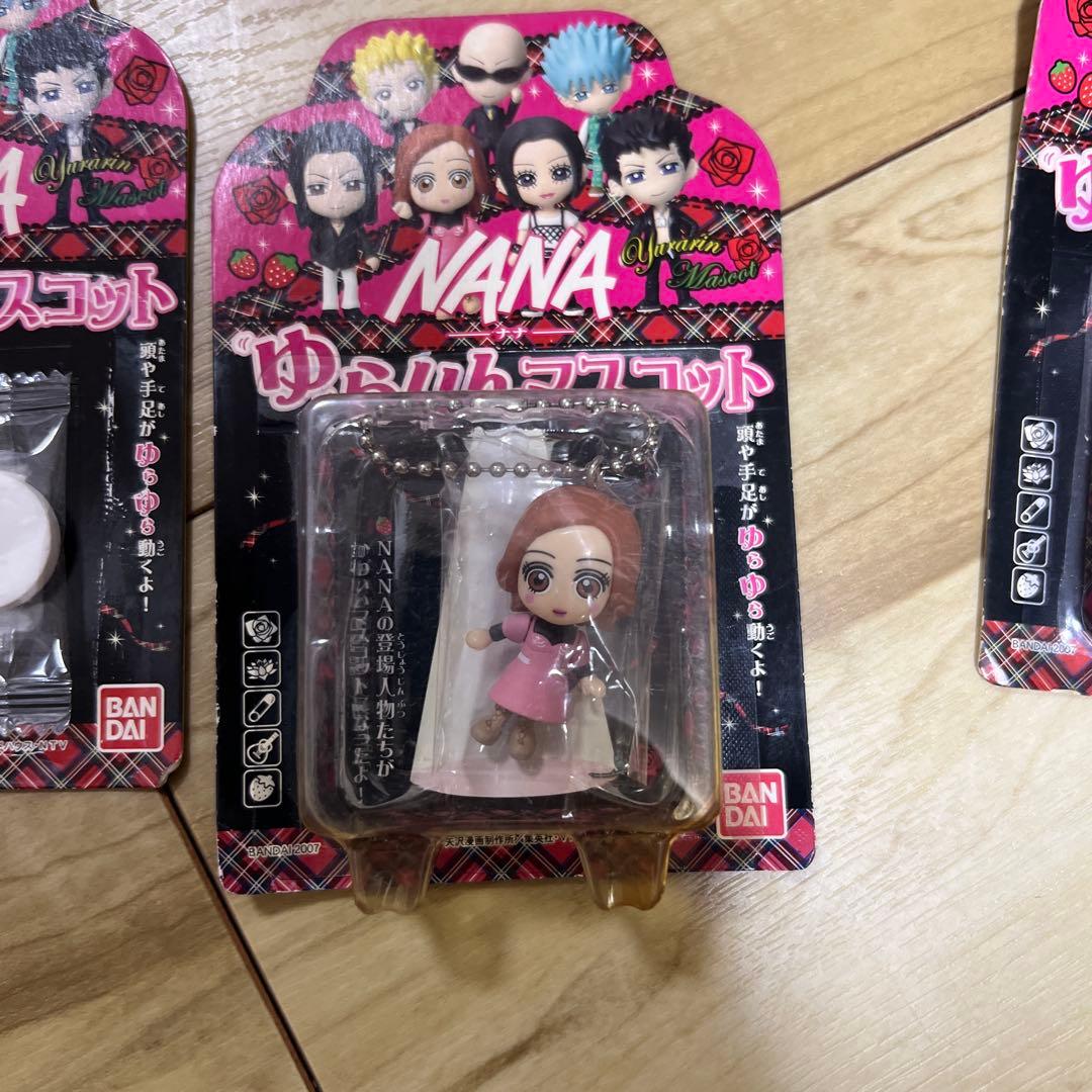 NANAゆらりんマスコット 全7体 NANA ゆらりんマスコット 7体