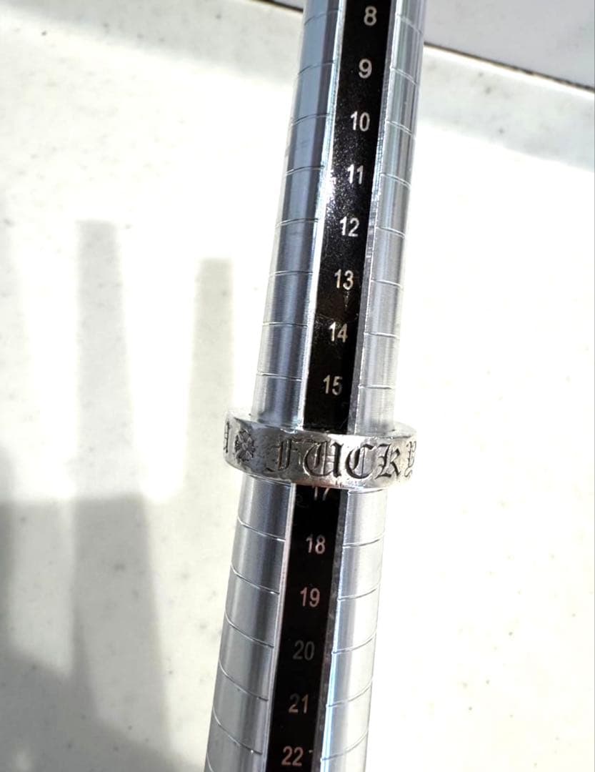 【期間限定出品！早い者勝ち！】クロムハーツ★FUCKYOUスペーサーリング6mm