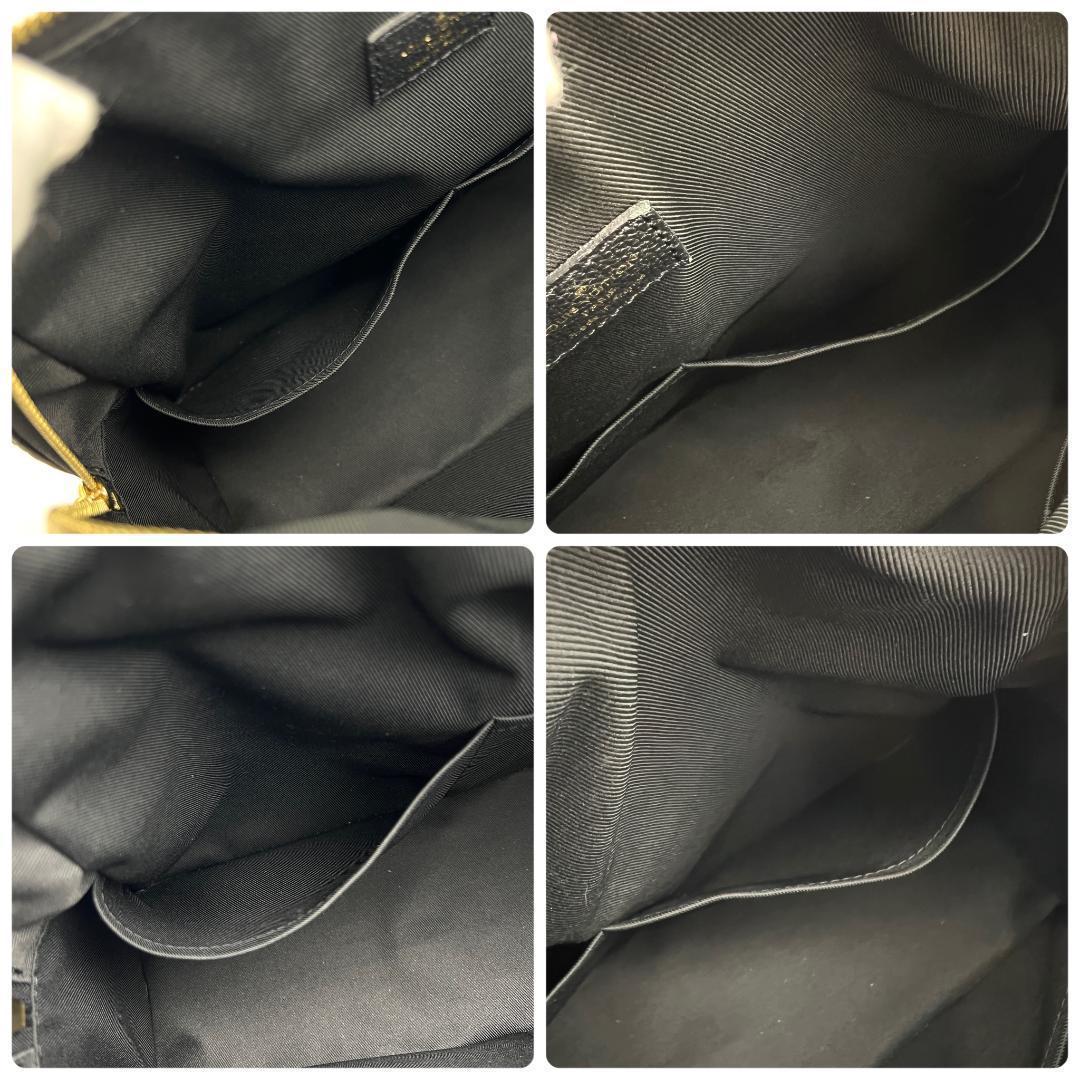 ルイヴィトン アンプラント ポンテュPM ブラック ショルダーバッグ A717